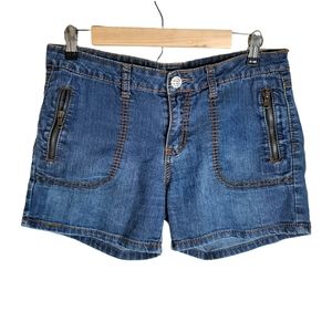 Vintage SNP Denim Shorts Y2K